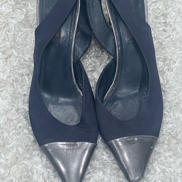 Louis Vuitton Sling Back Heels Shoes - Picture 1 of 13